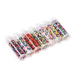 7 bouteille de perles de rocaille en verre à faire soi-même&nbsp;DIY-N006-02C