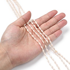 Opache perle di vetro fili&nbsp;X-GLAA-P001-04A-04