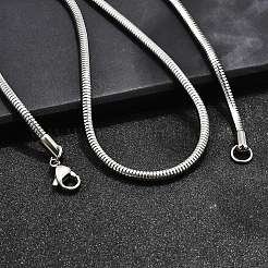 Ожерелья-змейки из нержавеющей стали 304&nbsp;LS-STAS-M174-005P-3.2A