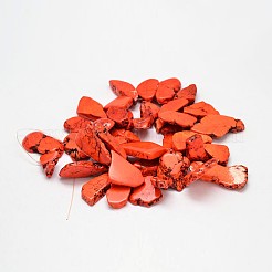 Fili di perline di magnesite naturale tinti&nbsp;G-M156-05