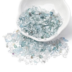Natürliche Aquamarin-Chip-Perlen&nbsp;X-G-M364-01A