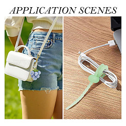 50 attache-câble lumineuse en silicone&nbsp;FIND-TA0010-63B