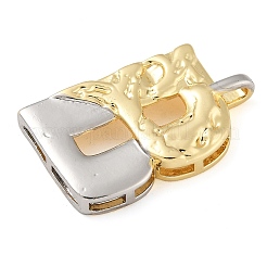 Латунные подвески&nbsp;PALLOY-S036-01G-B