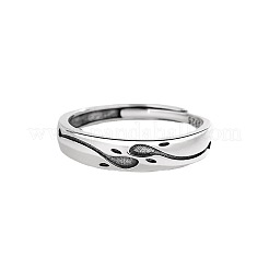 925 регулируемое кольцо из стерлингового серебра для мужчины FS-WGAB56D-01