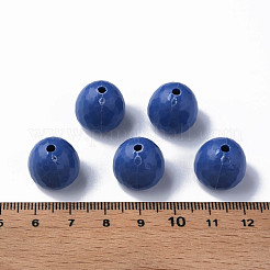 Непрозрачные акриловые бусины&nbsp;MACR-S373-10A-A16