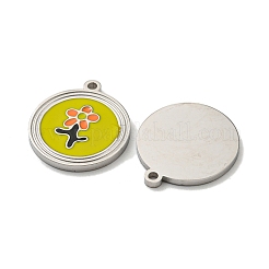 Ciondoli in acciaio inox 304&nbsp;STAS-L022-177P