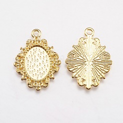 Pendente in lega basi per cabochon&nbsp;EA500Y-G