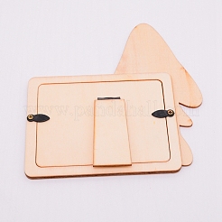 Cadres photo en bois naturel non finis&nbsp;WOOD-WH0104-93