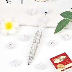 AB-цвет смолы горный хрусталь бисер&nbsp;X-RESI-S315-14x16-16