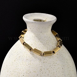 Браслеты из кубической цепи из нержавеющей стали 304 для женщин&nbsp;BJEW-F488-15G