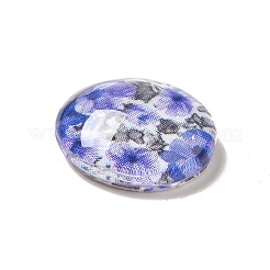 Кабошоны стеклянные&nbsp;GGLA-A002-12mm-UU