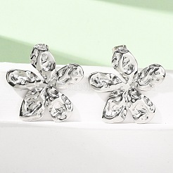 Boucles d'oreilles puces en acier inoxydable 304 pour la Saint-Valentin&nbsp;EJEW-C184-01A-P