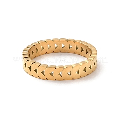 Ионное покрытие (ip) кольцо из нержавеющей стали 304&nbsp;RJEW-C071-09G