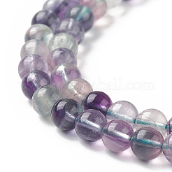 Natürlichen Fluorit Perlen Stränge&nbsp;X-G-B038-C01