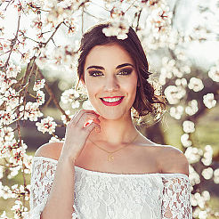 2 шт. 2 цвета 304 нержавеющая сталь полые ожерелья с подвесками в виде розы комплект для женщин&nbsp;NJEW-AN0001-87