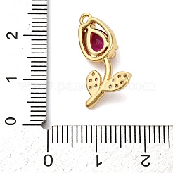 Латунные микро проложить кубического циркония подвески&nbsp;KK-I276-04G-04A