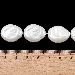 Нити бусин из гальванизированного непрозрачного стекла&nbsp;EGLA-H113-02