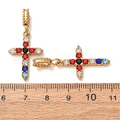 Pendentifs en strass en acier inoxydable 304&nbsp;RB-CBA5CCB-05H-G