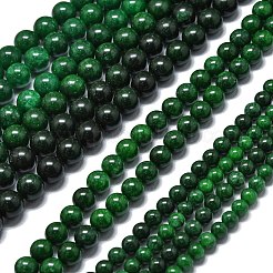 Натуральный Malaysia нефритовые бусы пряди&nbsp;G-L645-A01-12mm-17