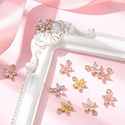 10 шт. Латунные подвески&nbsp;KK-YW0004-05