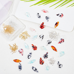 DIY baumeln Ohrring machen Kits&nbsp;DIY-OC0006-96