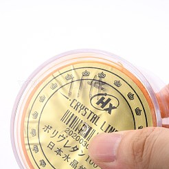 Fil extensible élastique en cristal japonais plat&nbsp;EW-Z001-A17