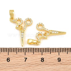 Pendentifs en laiton zircon cubique transparent&nbsp;CU-CBA9AB3-19G