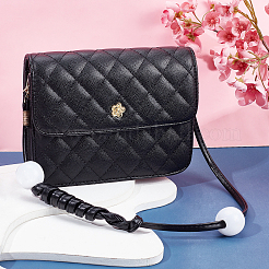 Sangle de sac à chaîne en cuir pu&nbsp;FIND-WH0093-15B