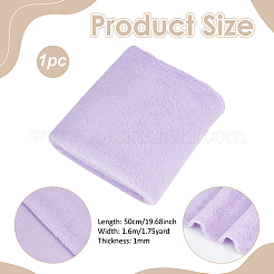 Tissu polyester en peluche imitation lapin super doux&nbsp;DIY-BC0017-37E