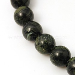 Fili naturali di perle di diaspro di kambaba, tondo, 10mm, Foro: 1 mm, circa 40pcs/filo, 15.5 pollice