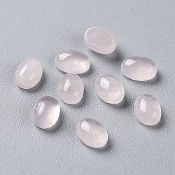 Cabochons de quartz rose naturel, ovale, 7x5x3mm
