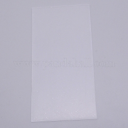 Acryl-Leuchttafel, Rechteck, Transparent, 152x76x2 mm