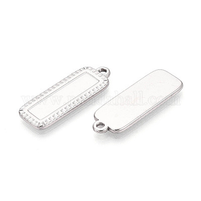 Оправы для подвесок из нержавеющей стали 304 в виде кабошонов&nbsp;STAS-N108-65P-1