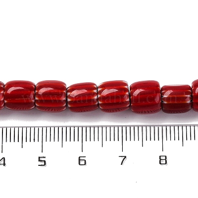 Бусы лэмпворк ручной работы X-LAMP-K041-01B-09-1