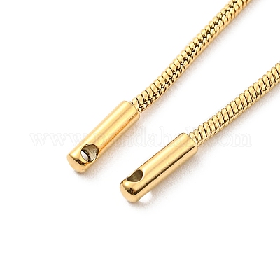 Gold Round Snake Chain Bracelet