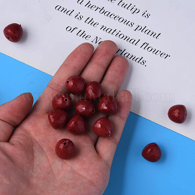 Непрозрачные акриловые бусины&nbsp;MACR-S373-10A-A01-1