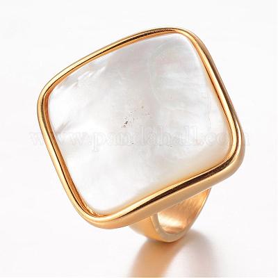 Ионное покрытие (ip) 304 нержавеющая сталь широкие кольца STAS-G067-04-16mm-1