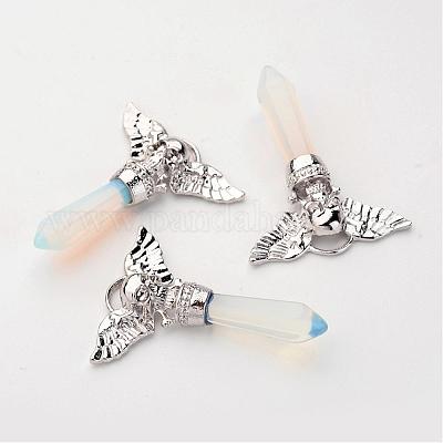 Латунь Opalite подвески G-O160-04I-1