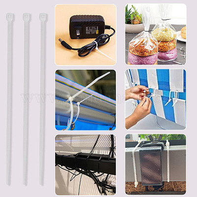 100шт нейлоновые кабельные стяжки&nbsp;TOOL-TA0001-14F-02-1