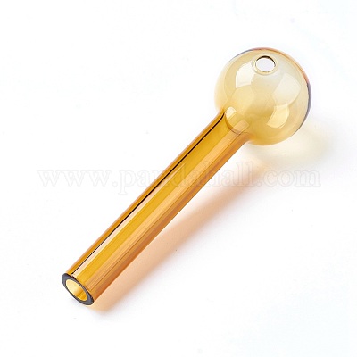 Wholesale Glass Straws with Round Ball 