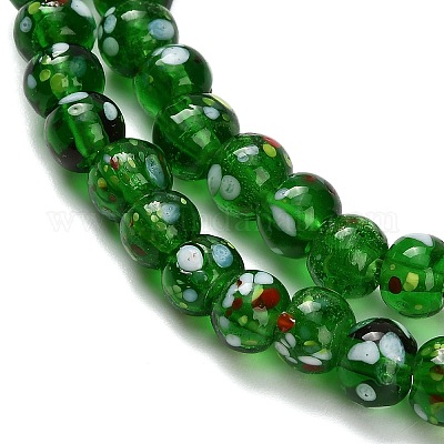 Бусы лэмпворк ручной работы&nbsp;LAMP-H071-01A-02-1