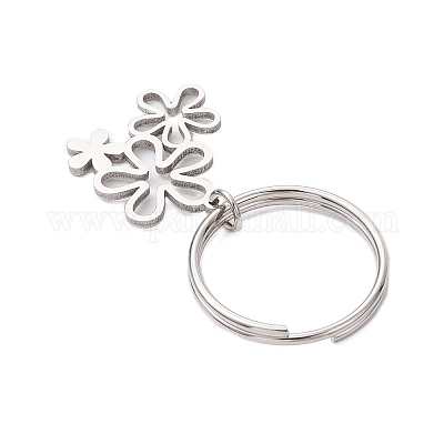 201 брелок из нержавеющей стали KEYC-JKC01184-03-1