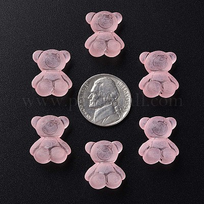 Прозрачные акриловые бусины&nbsp;MACR-S373-80-D10-1