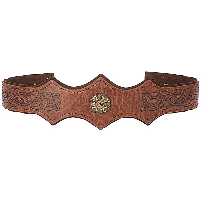 Пу с головным кольцом из сплава и железа&nbsp;AJEW-WH20080-31B-1