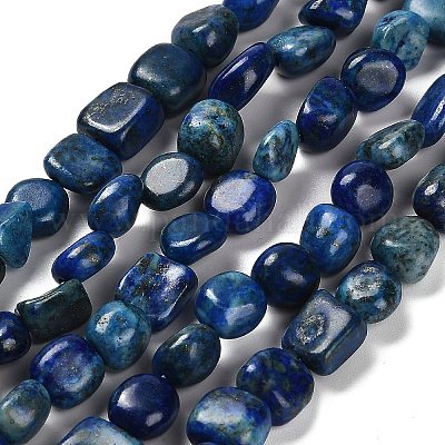 Chapelets de perles en lapis-lazuli naturel&nbsp;G-P497-01E-03B-1