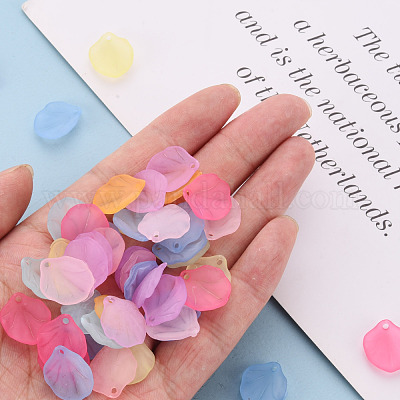 Прозрачные матовые акриловые подвески MACR-S371-02A-1