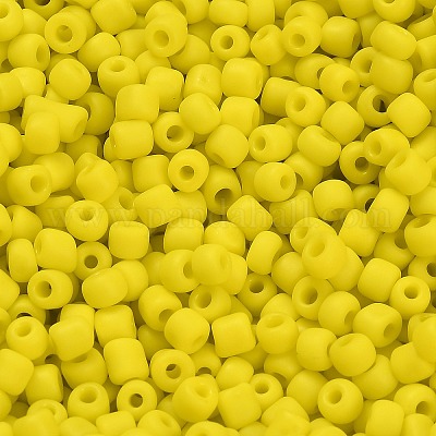 Матовые непрозрачные стеклянные бусины 6/0 шт.&nbsp;SEED-R029-4mm-A04-1