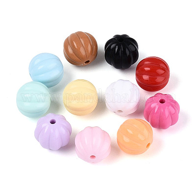 Непрозрачные акриловые бусины&nbsp;SACR-T018-24M-1