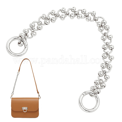 Short Shoulder Strap or Handle 20 inch Length 0.75 inch Wide Leather Purse/bag  Strap Choose Leather and Connector Style 