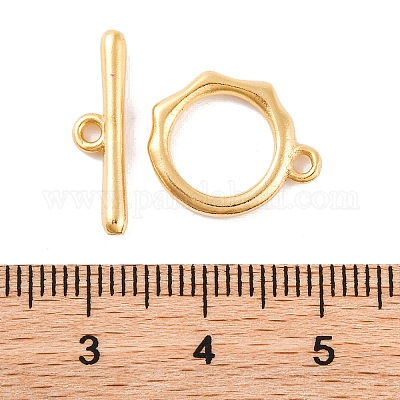 Латуни Переключить застежками KK-U024-02G-1